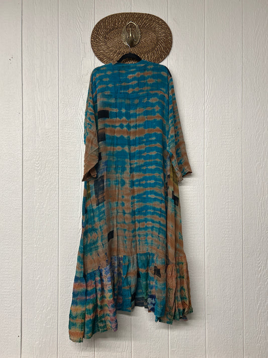 Crepe Sari Dahlia Duster Dress 0326 262