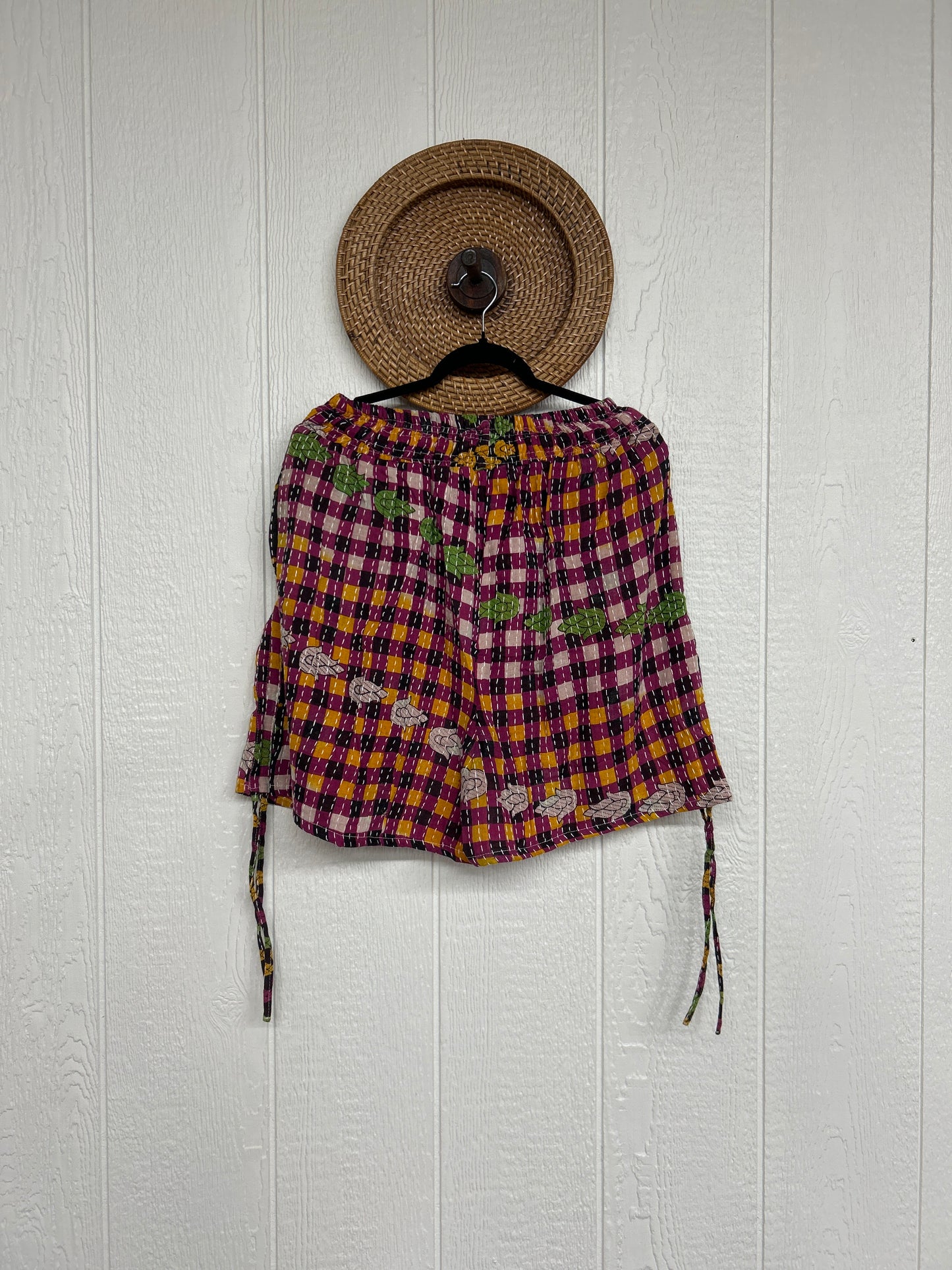 Kantha Butterfly Shorts 0425 016