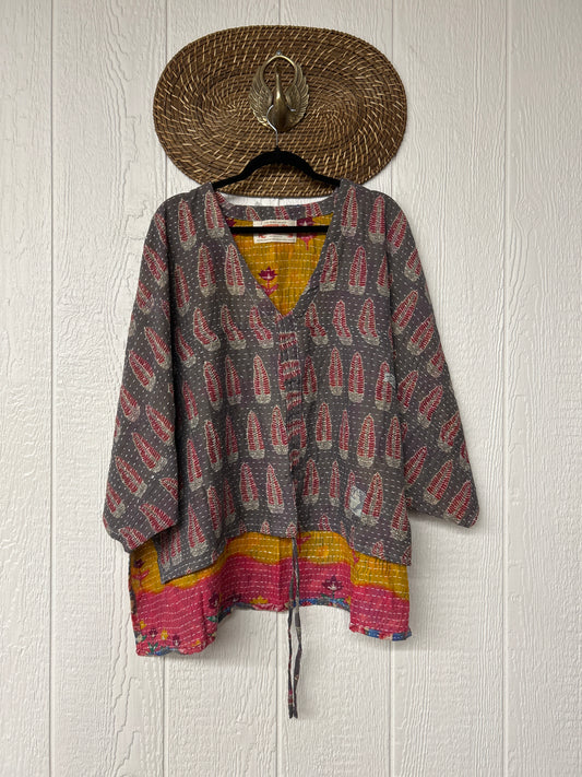 Pareo Kantha Hi-Lo Butterfly Top 0626 061
