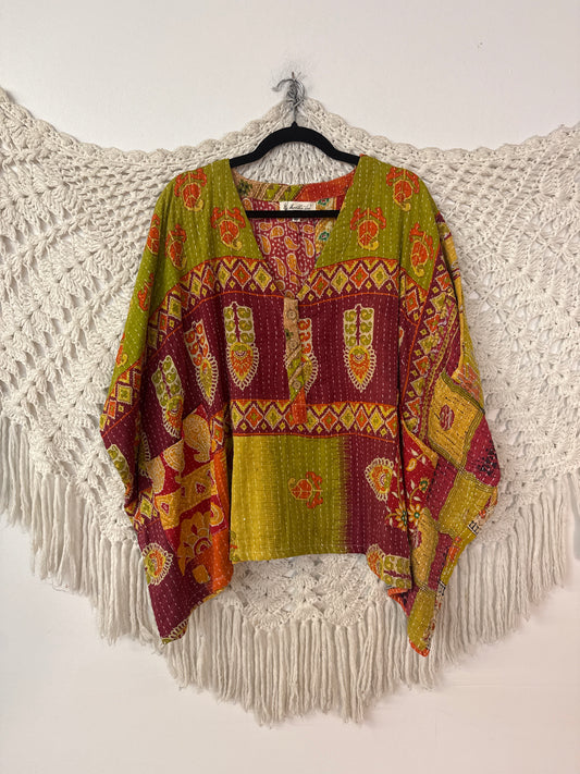 Pareo Kantha Shortie-Muu L0626 001