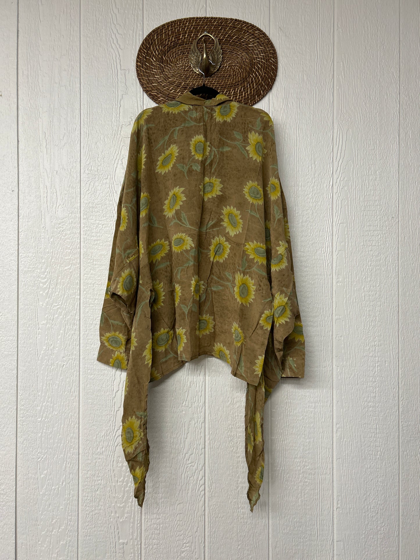 Crepe Sari Nirvana Button Down 1125 115