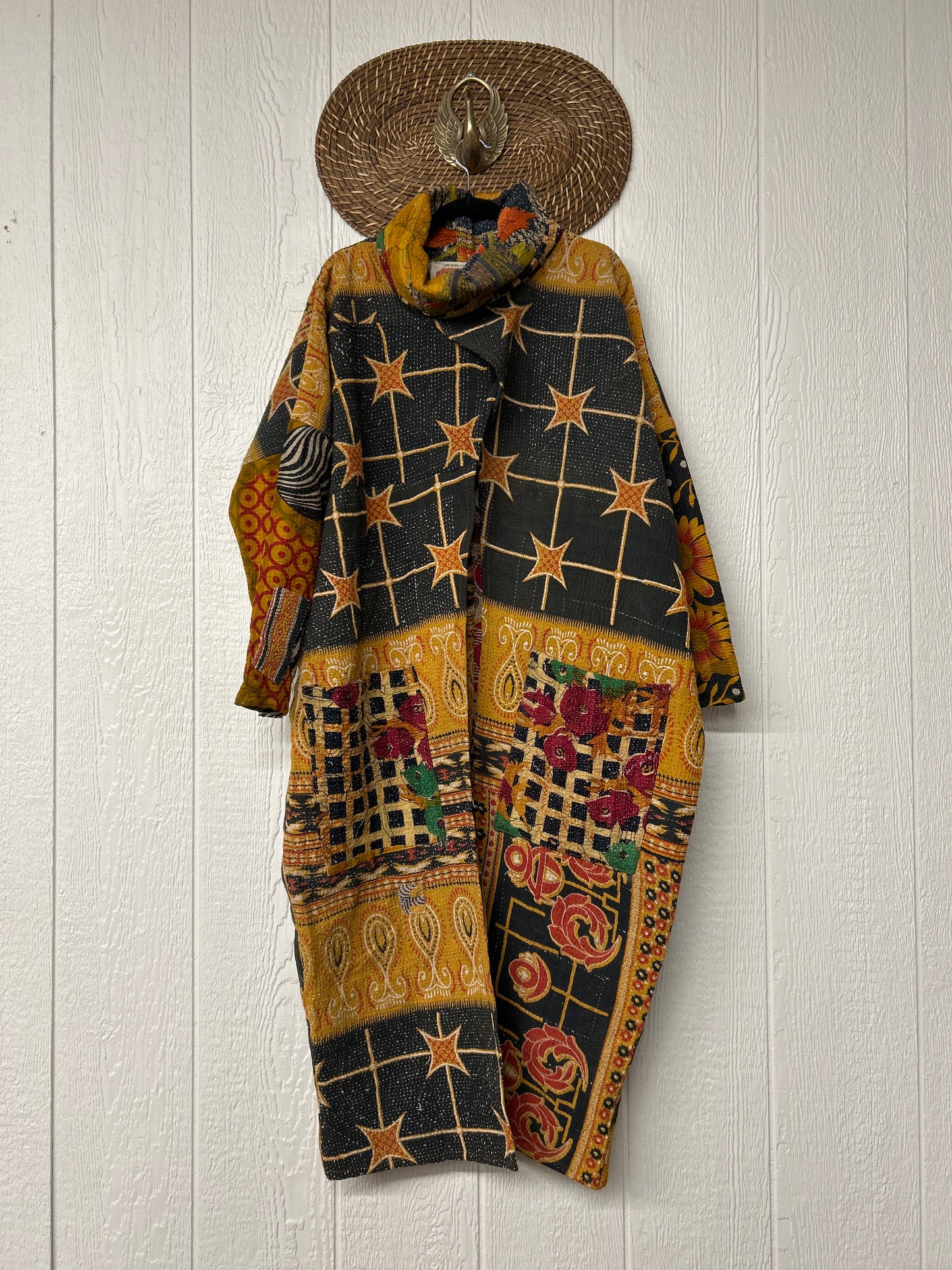 Fine Kantha Cowl Split Pullover 1225 112