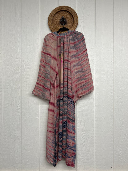 Crepe Sari Woodstock Duster Dress 0226 156