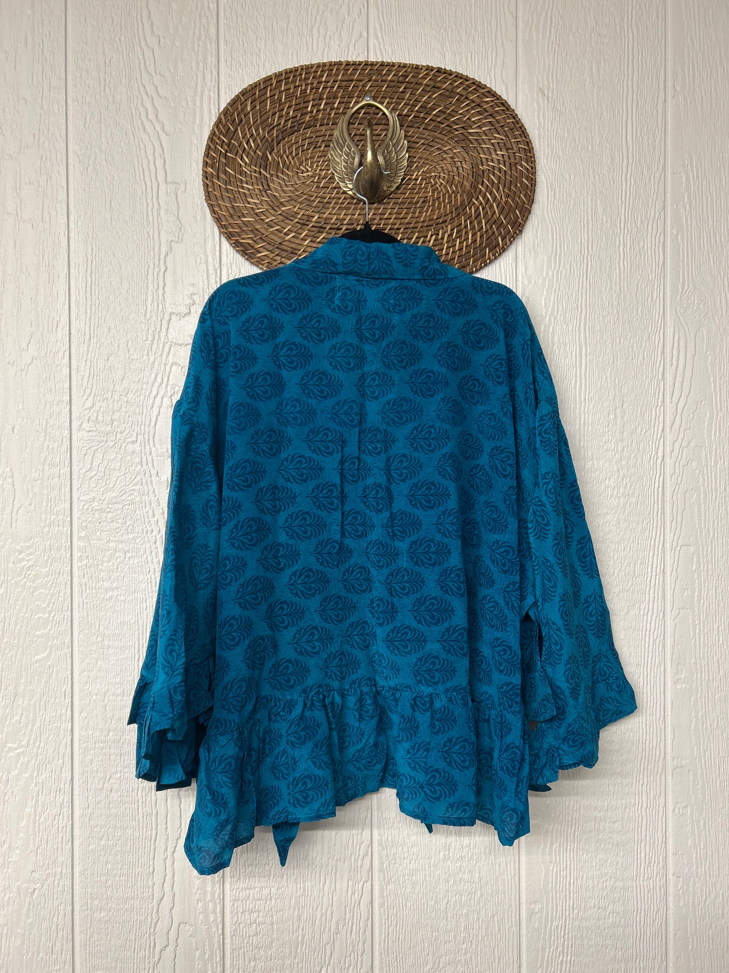 Crepe Sari Wild Rose Top 1225 231