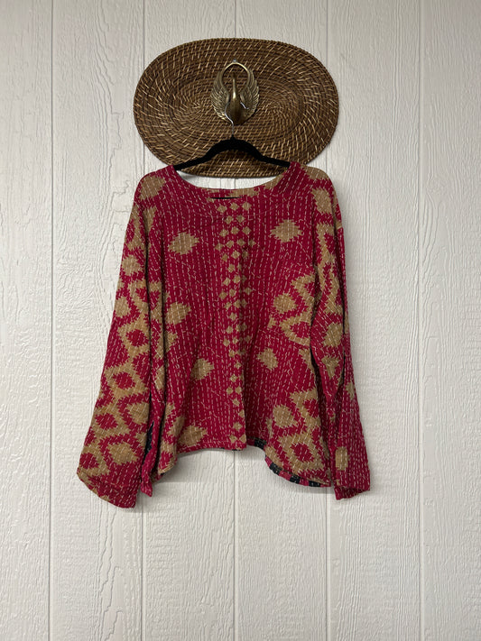 Pareo Kantha Wanderer Pocket Crop Top 0226 185