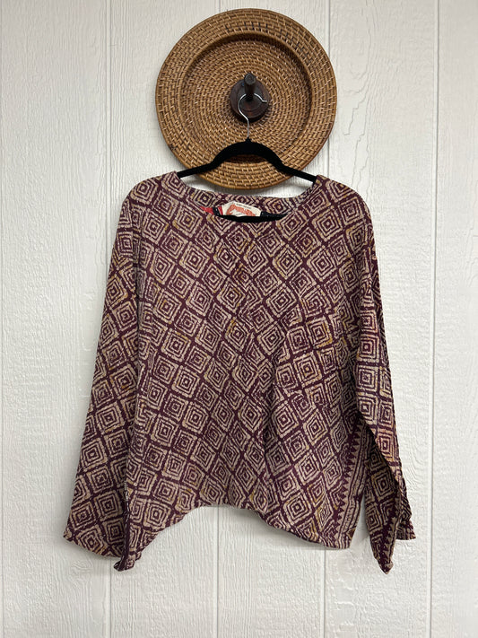 Pareo Kantha Wanderer Pocket Crop Top 0226 193