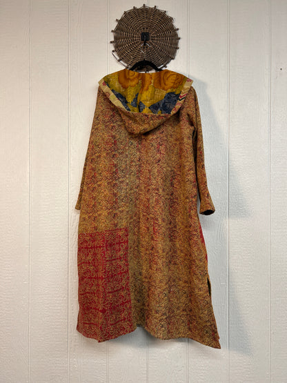 Fine Kantha Rising Sun Coat 1026 204