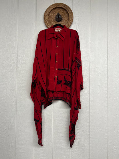 Crepe Sari Nirvana Button Down 1125 193