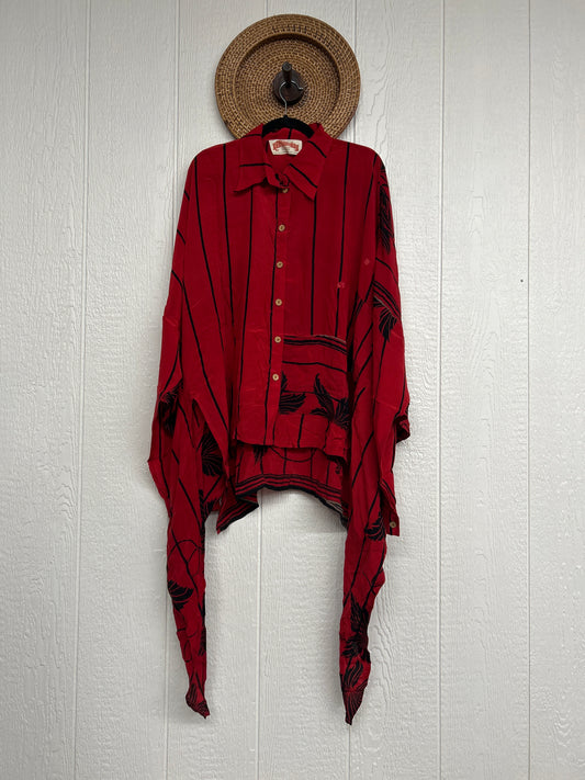 Crepe Sari Nirvana Button Down 1125 193