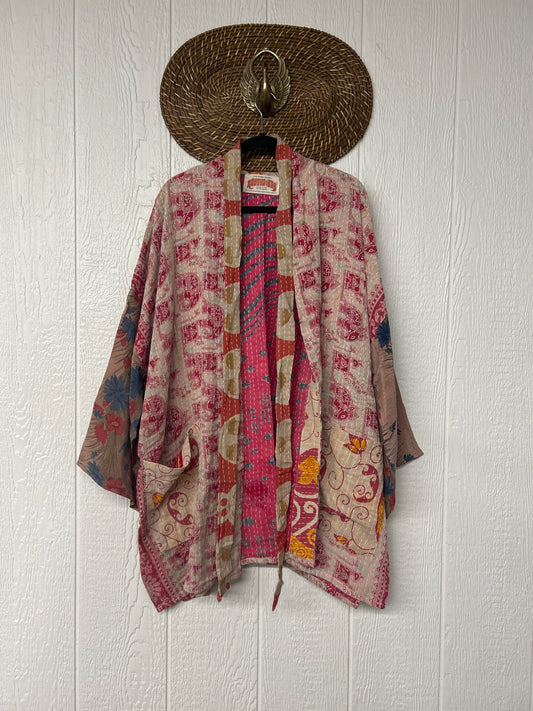 Pareo Kantha Shortie Majestic Kimono 0326 003