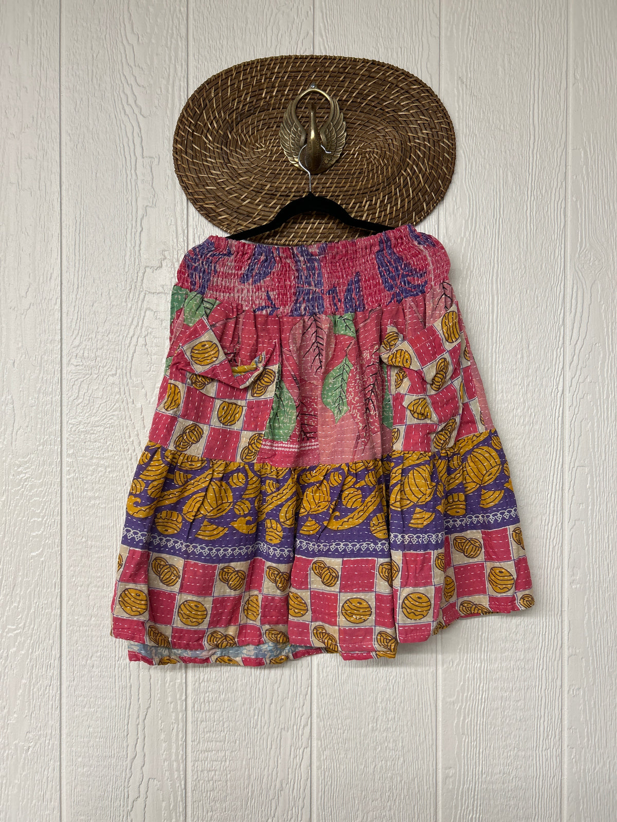 Pareo Kantha Meadow Skirt 0826 246
