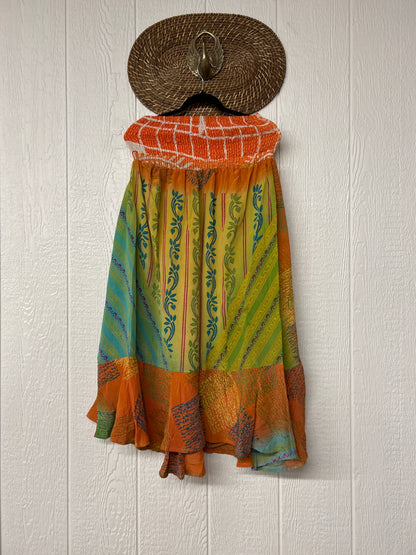 Crepe Sari Inner Peace Wrap Skirt 0626 201