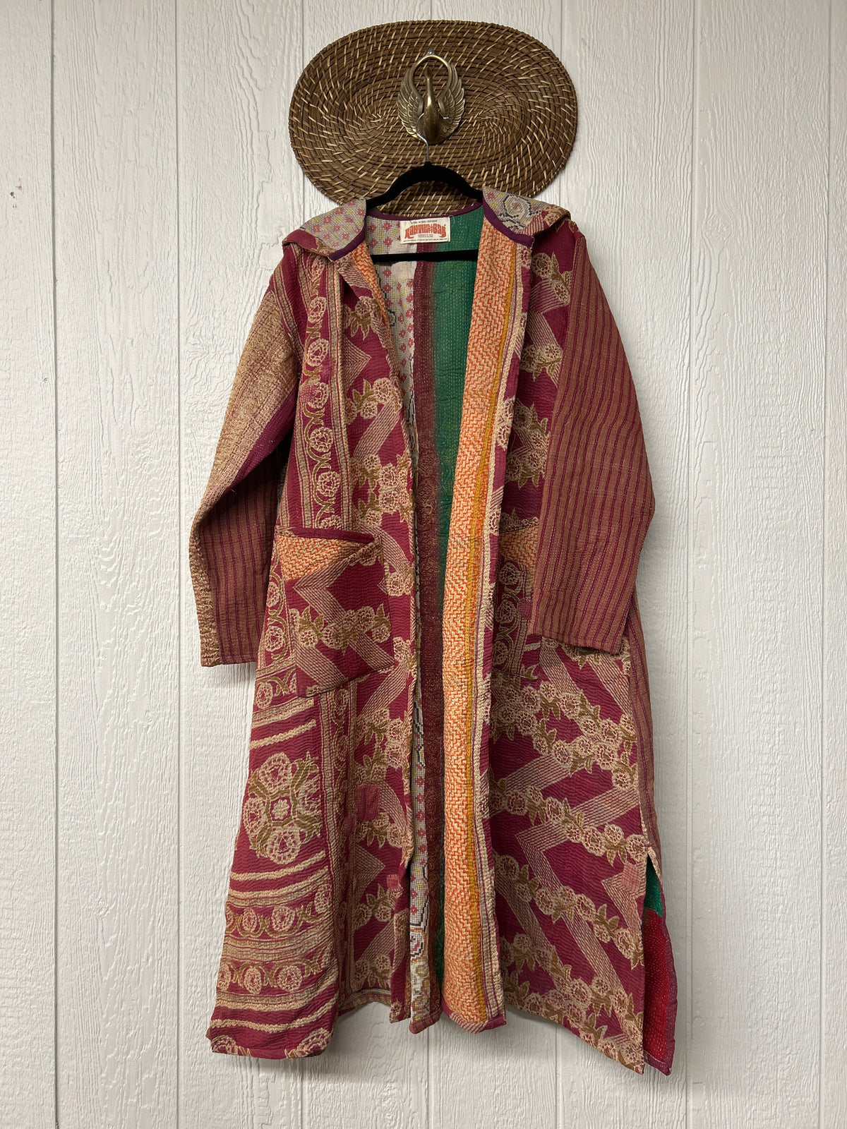 Fine Kantha Rising Sun Coat 1026 061