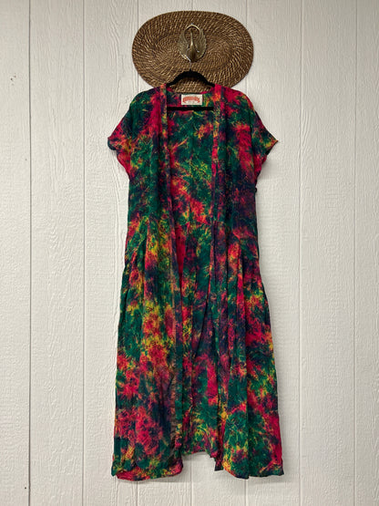 Crepe Sari Summer Evermore Kimono 0726 075