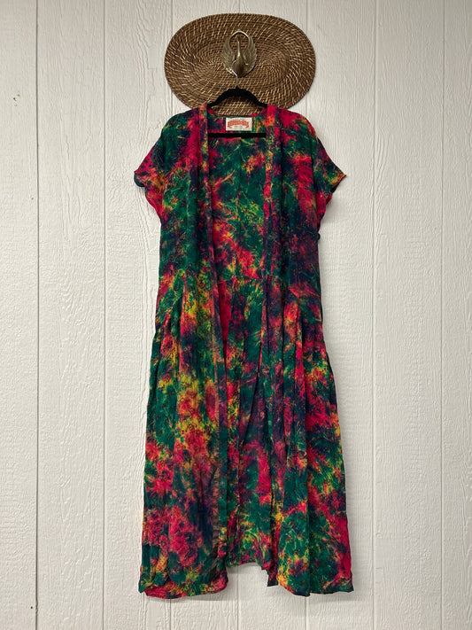 Crepe Sari Summer Evermore Kimono 0726 075