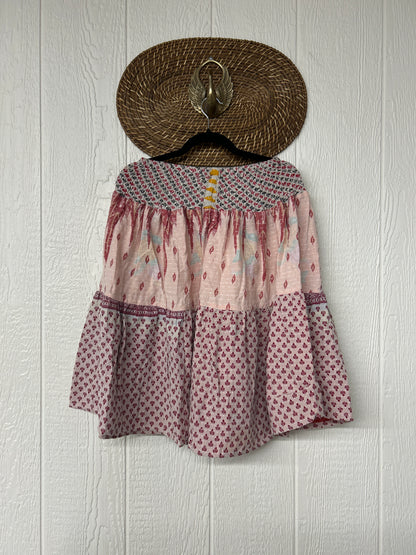 Pareo Kantha Meadow Skirt 0826 239