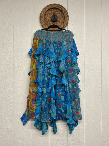 Pareo Kantha Willow Maxi Skirt 0826 068