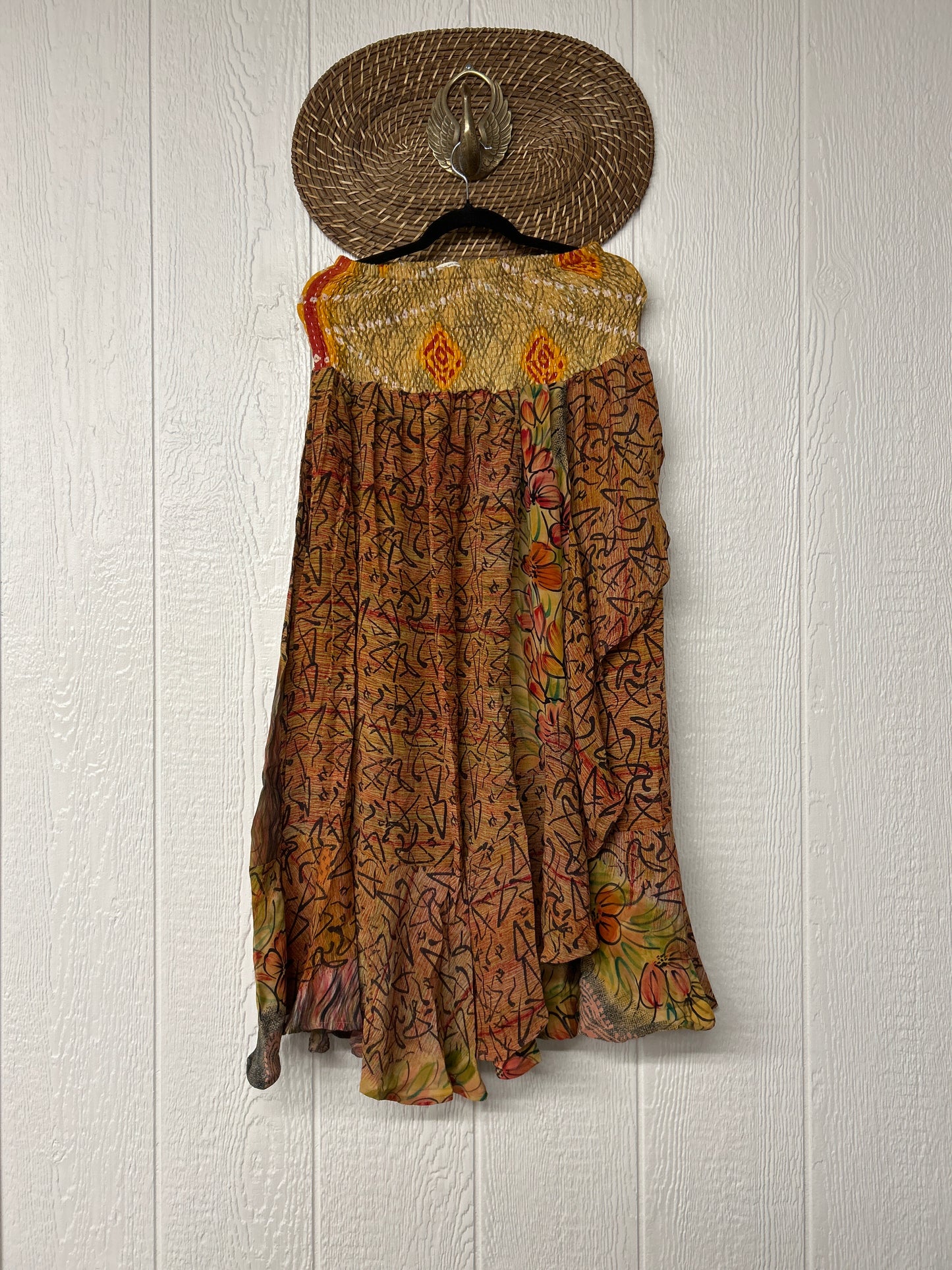Crepe Sari Inner Peace Wrap Skirt 0626 134