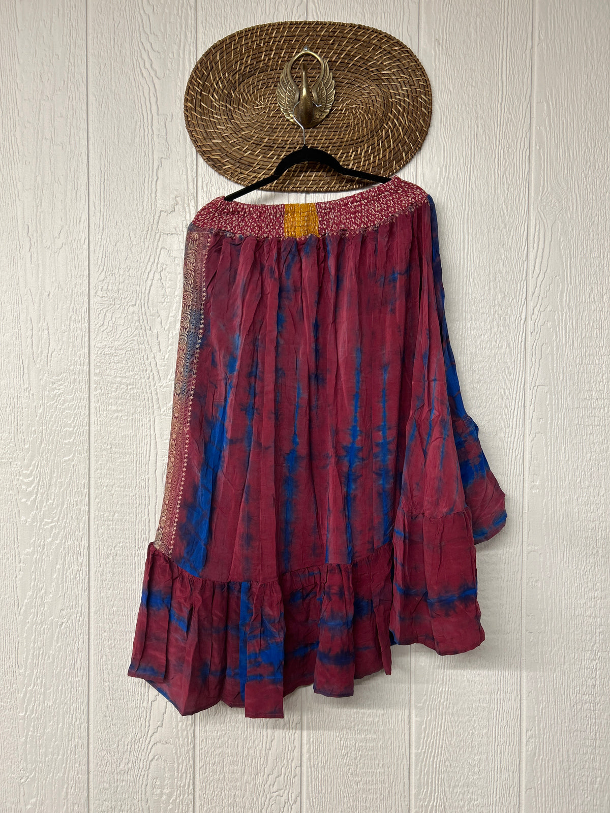 Crepe Sari Dahlia Skirt 1026 121