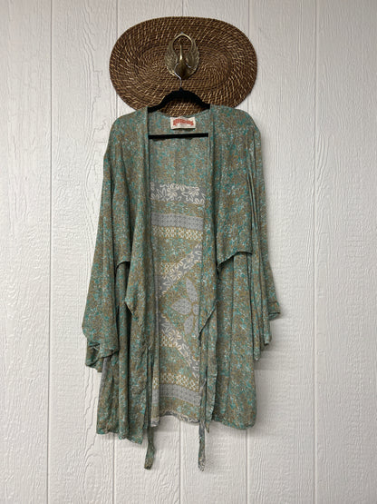 Rasgulla Sari Shortie Spellbound Kimono 0226 035