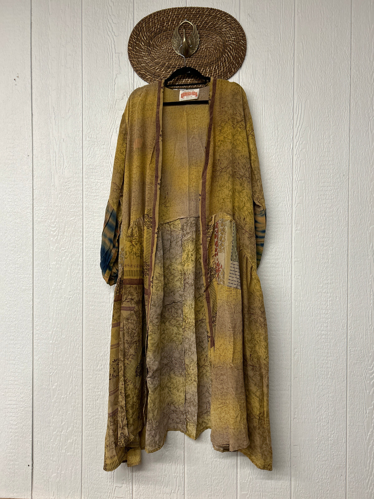 Crepe Sari Evermore Kimono 1026 013