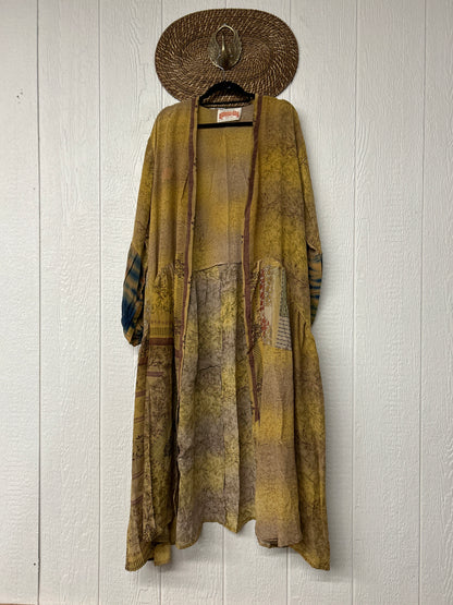 Crepe Sari Evermore Kimono 1026 013