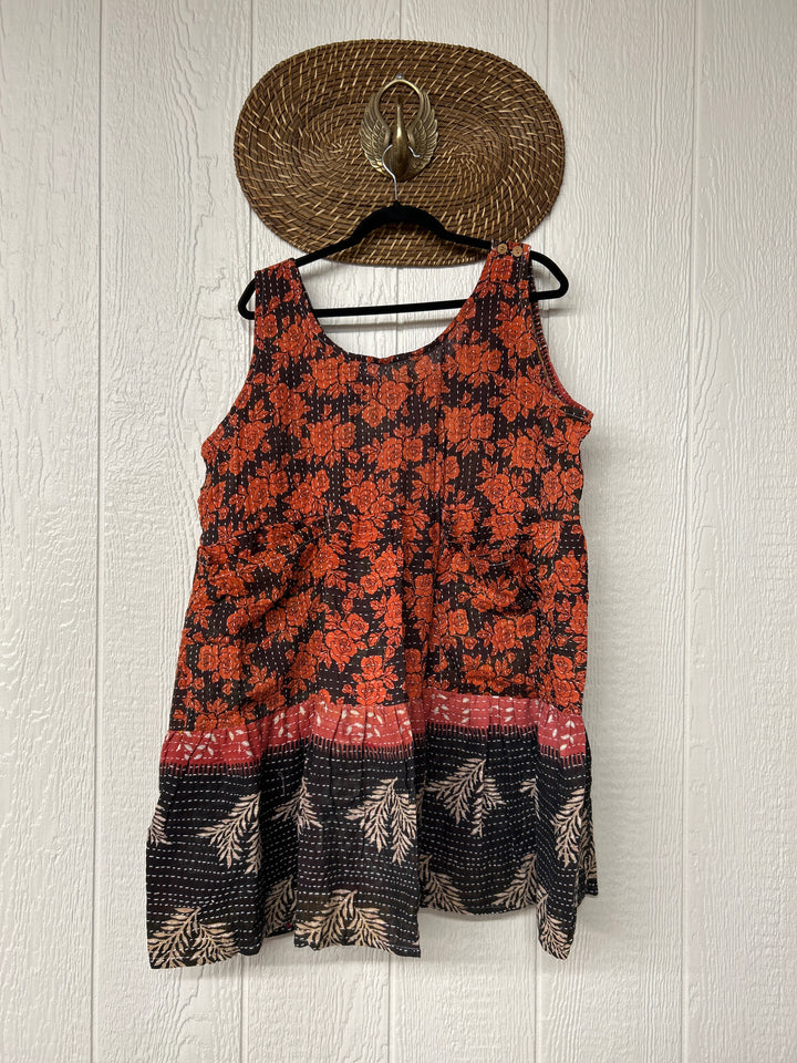 Kantha Meadow Mini Dress 0625 155