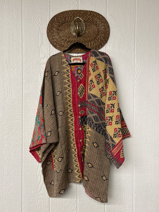 Pareo Kantha Gaia Button-Down Kimono 0126 227