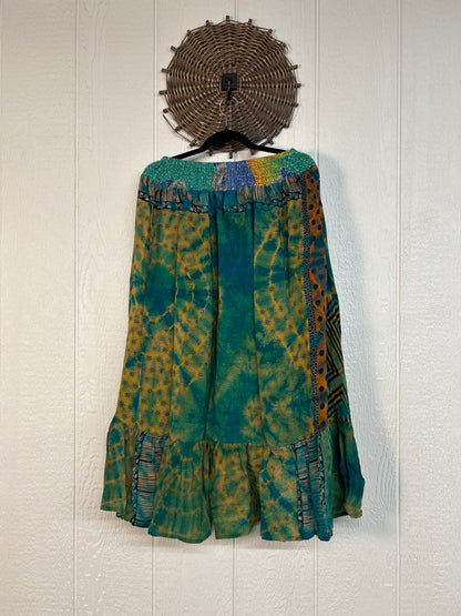 Crepe Sari Dahlia Skirt 1026 211
