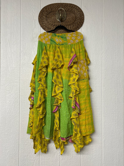 Pareo Kantha Willow Maxi Skirt 0826 265