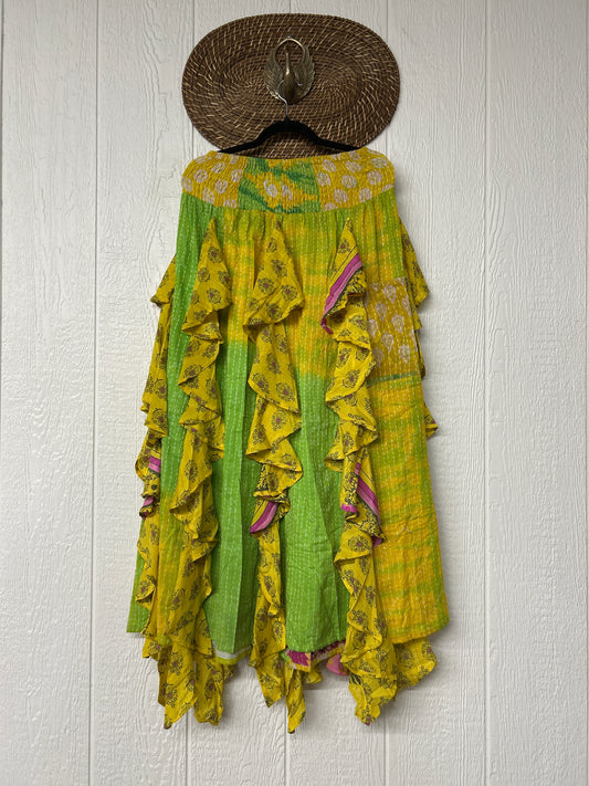 Pareo Kantha Willow Maxi Skirt 0826 265