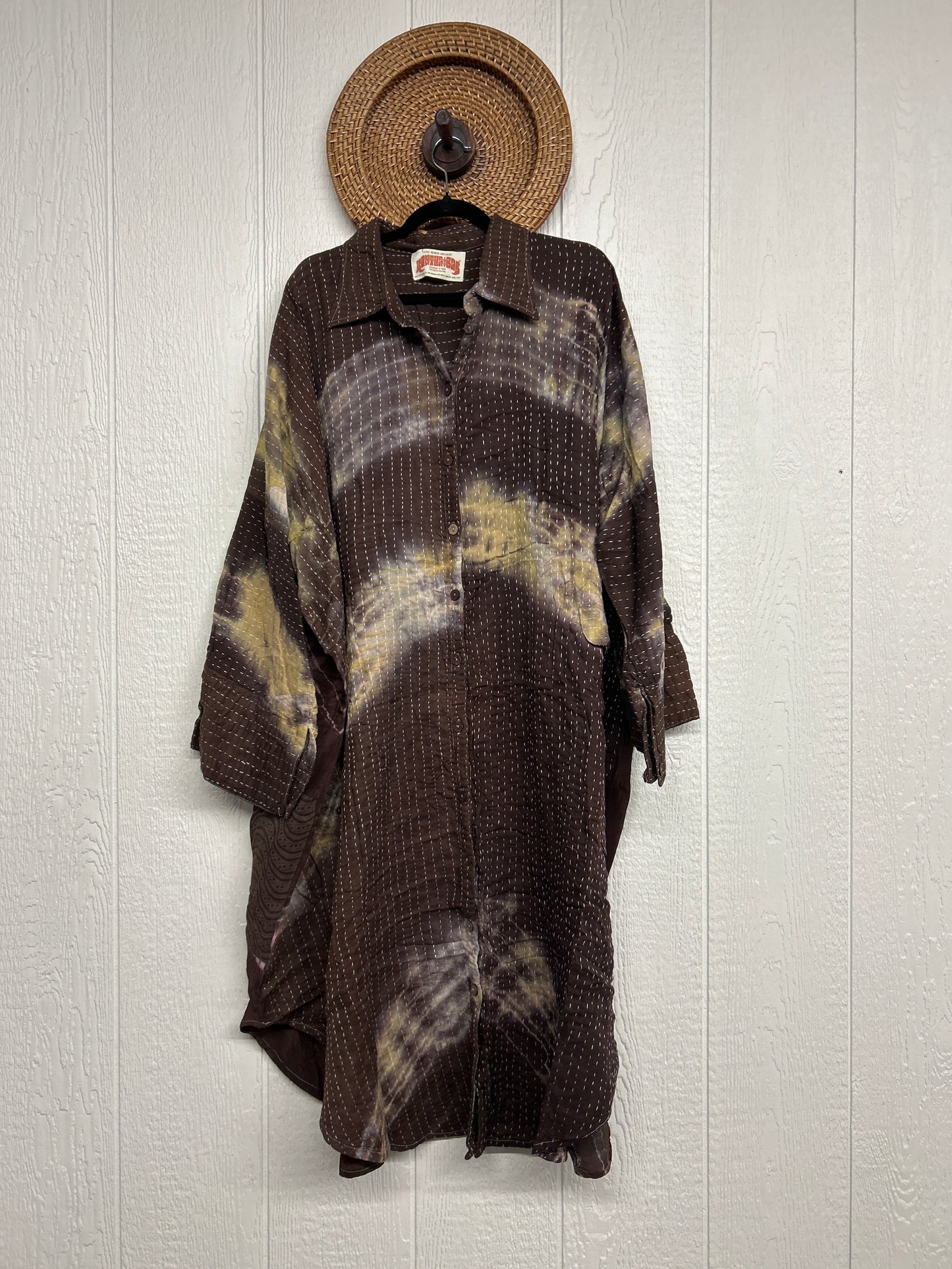 Pareo Kantha Free To Be Longsleeve Maxi 0526 027