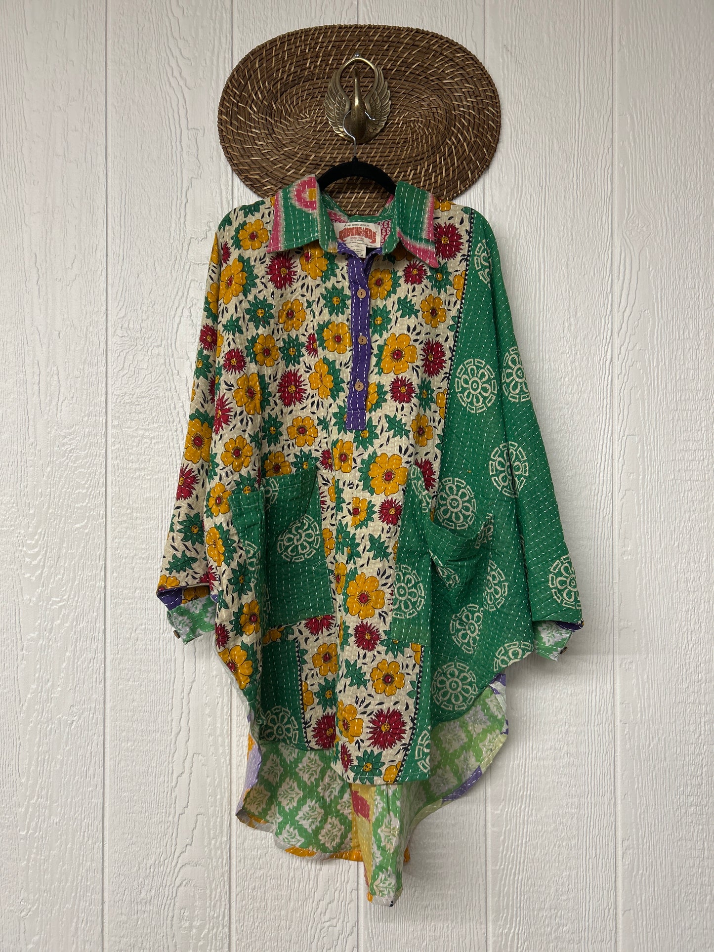 Pareo Kantha Poetic Tunic 1225 037