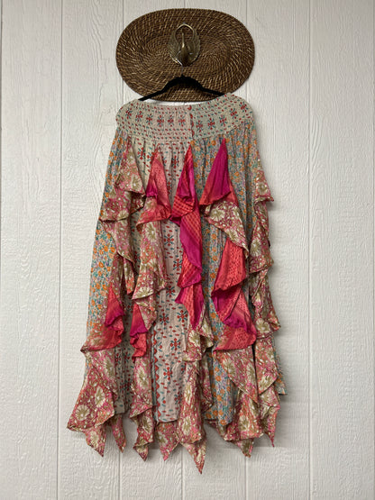 Pareo Kantha Willow Maxi Skirt 0826 104