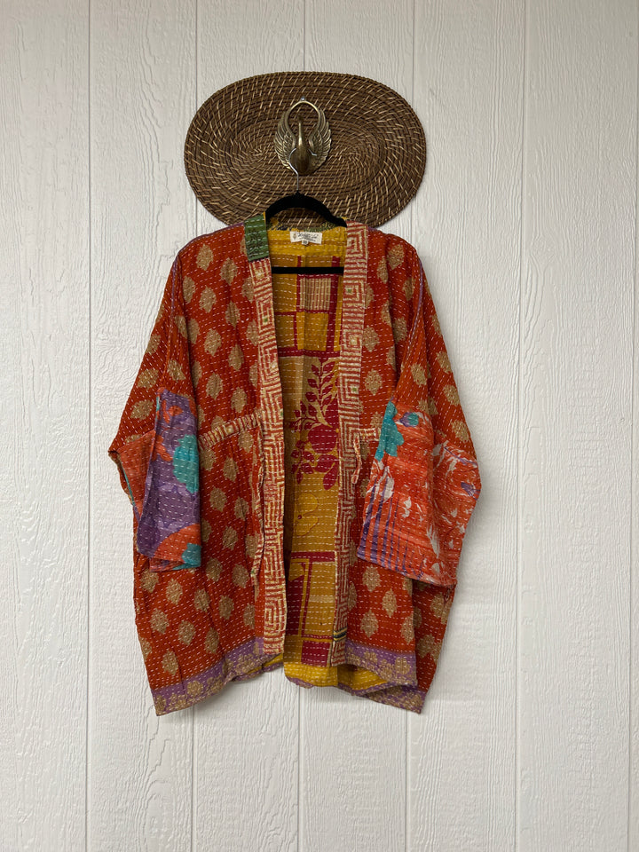 Kantha Shortie Kimono 0325 254