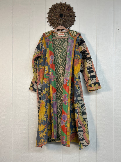 Fine Kantha Rising Sun Coat 1026 199