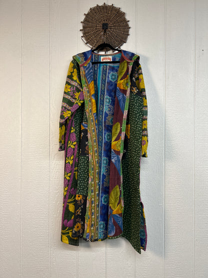 Fine Kantha Rising Sun Coat 1026 129
