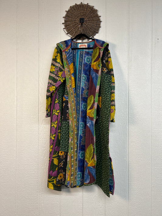 Fine Kantha Rising Sun Coat 1026 129