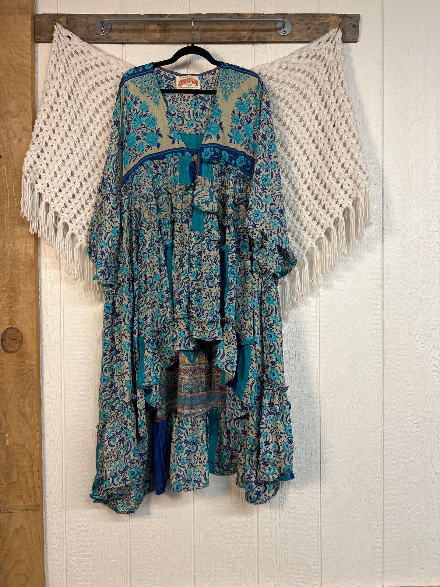 Rasgulla Sari Rhiannon Kimono 0826 136