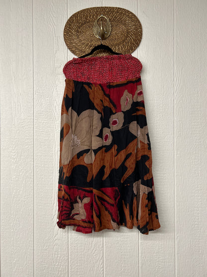 Crepe Sari Inner Peace Wrap Skirt 0626 183