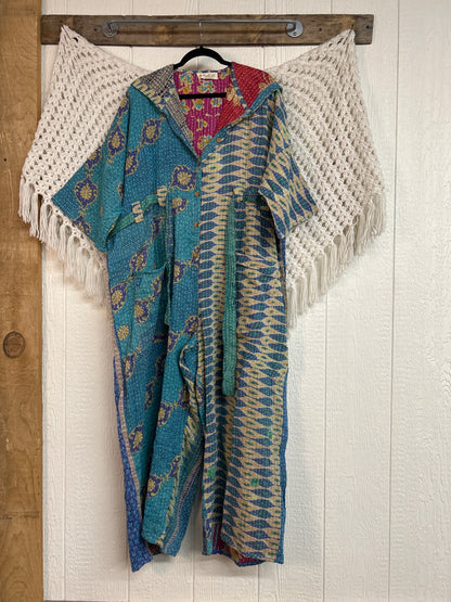 Kantha Zen Hoodie Jumpsuit 0925 216