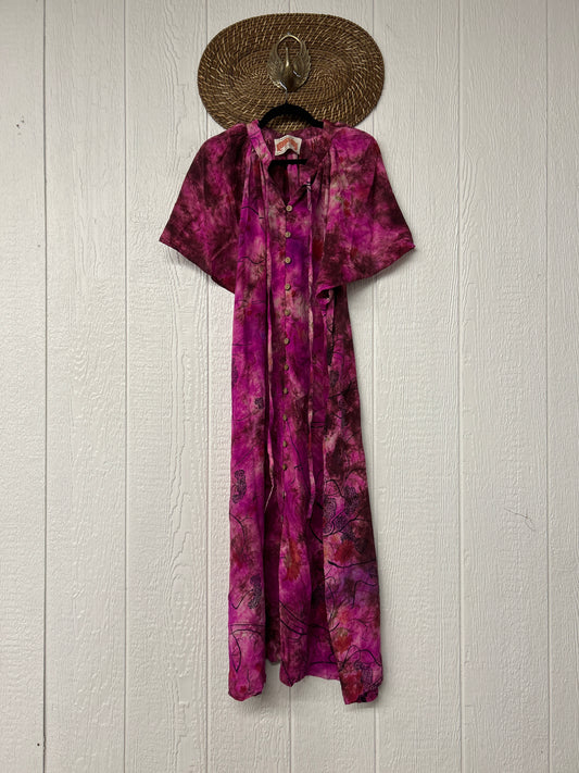 Crepe Sari Summer Woodstock Duster 0626 178