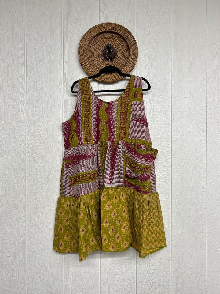 Kantha Meadow Mini Dress 0425 234