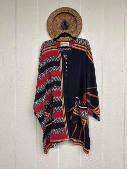 Crepe Sari Gaia Split Tunic 0226 181