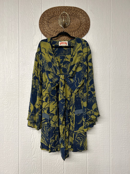 Crepe Sari Shortie Spellbound Kimono 0426 111
