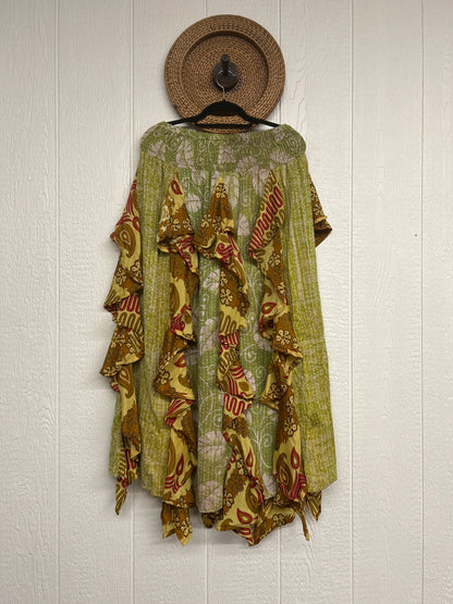 Pareo Kantha Willow Maxi Skirt 0826 030