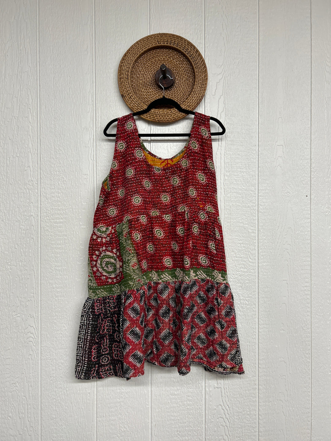 Kantha Meadow Mini Dress 0425 233