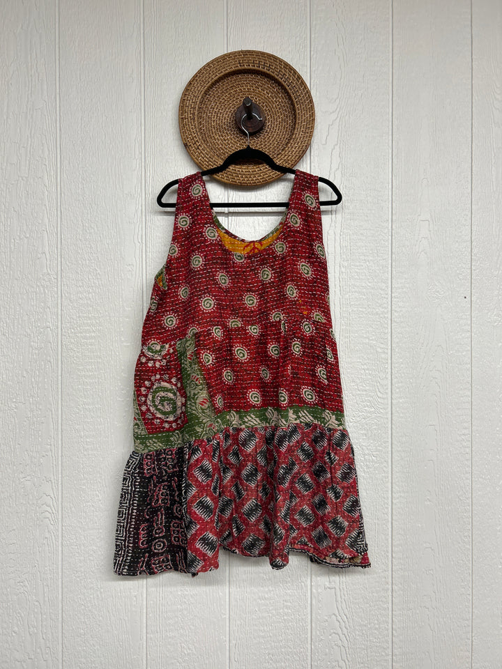 Kantha Meadow Mini Dress 0425 233