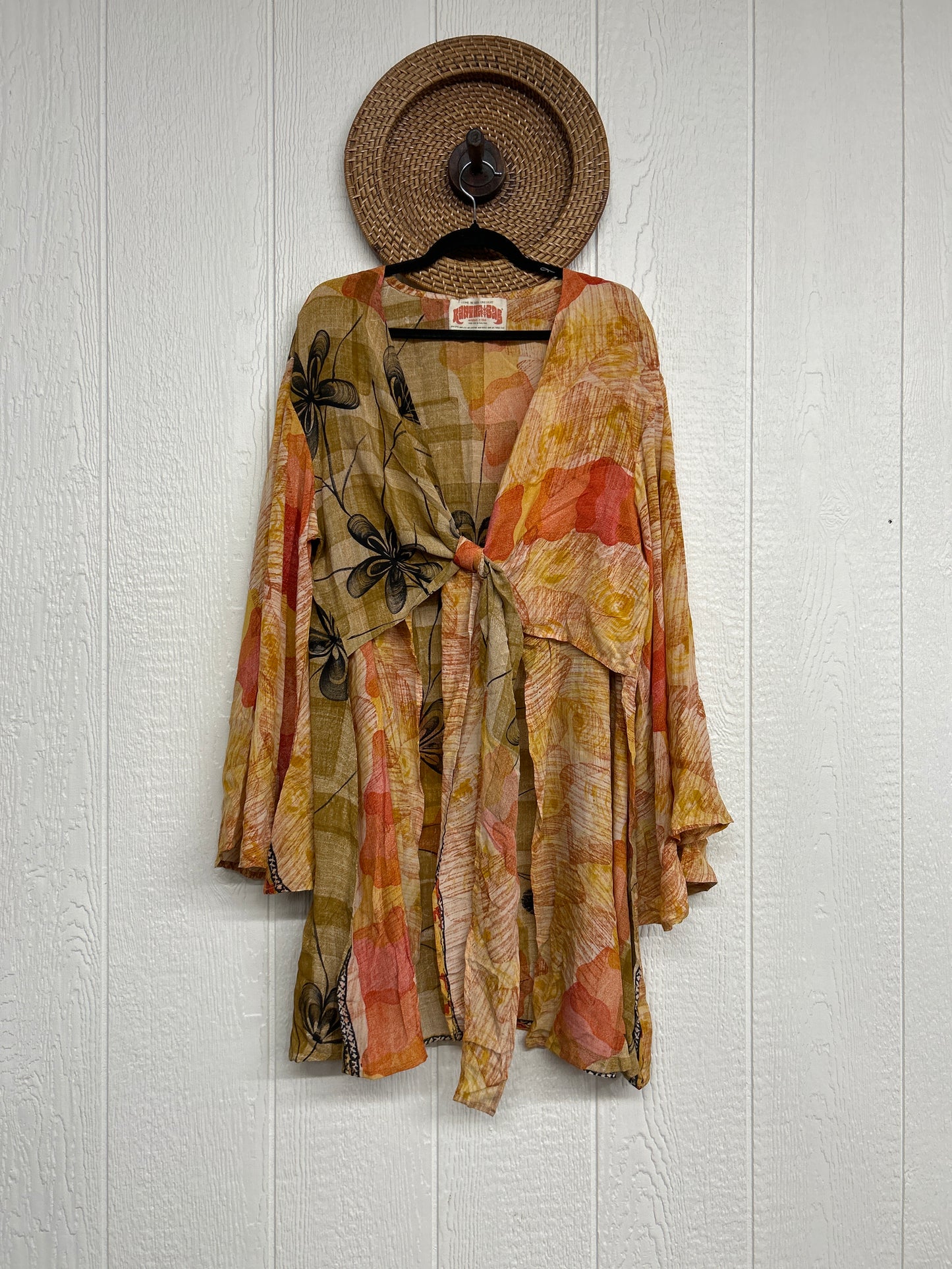 Crepe Sari Shortie Spellbound Kimono 0426 238