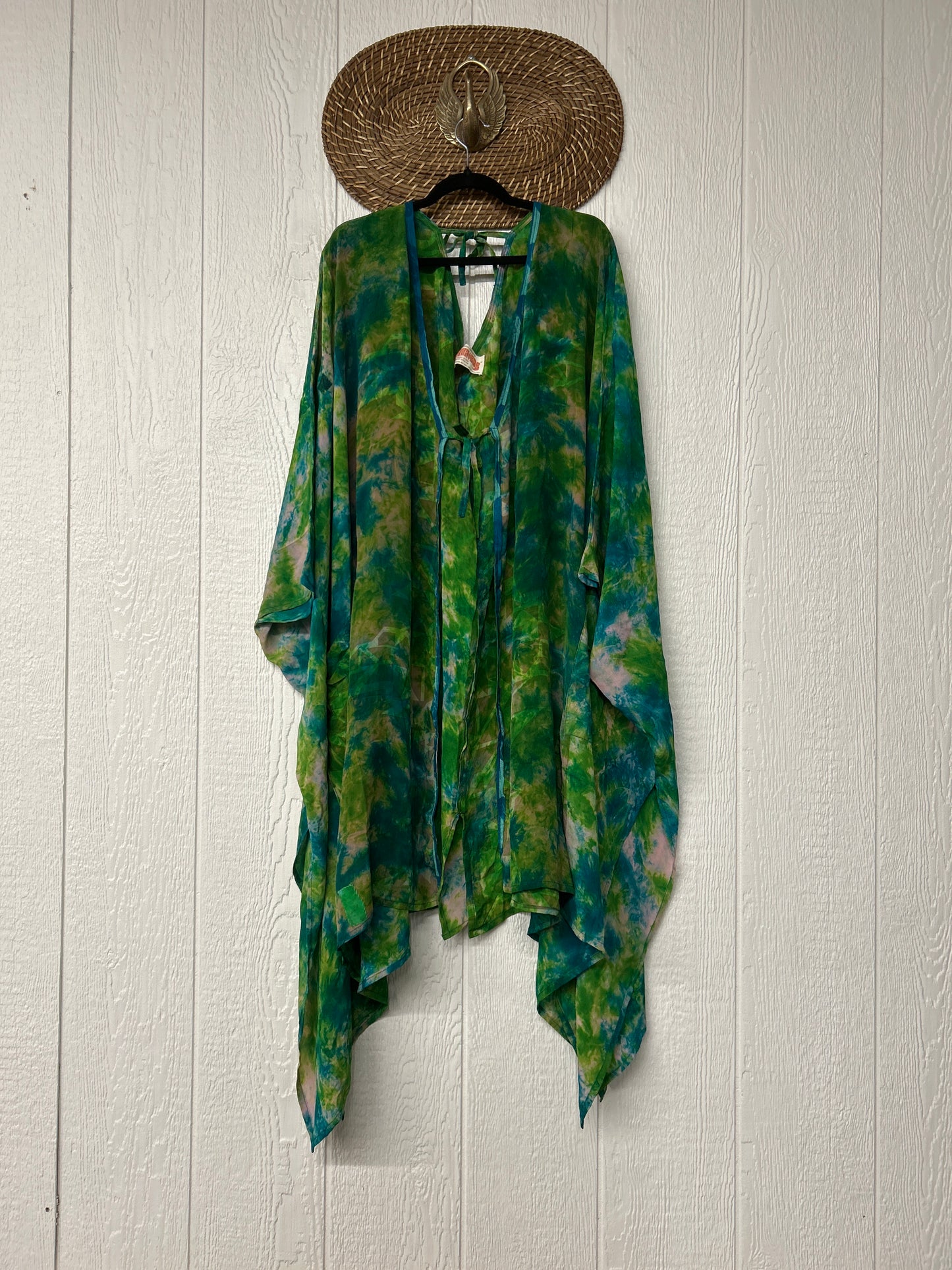 Crepe Sari Orchid Kimono 0626 111